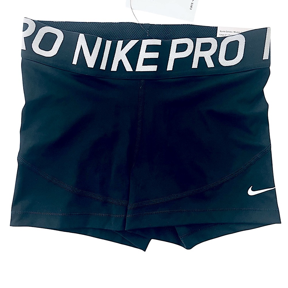 Nike Pro Black Athletic Shorts New With Tags